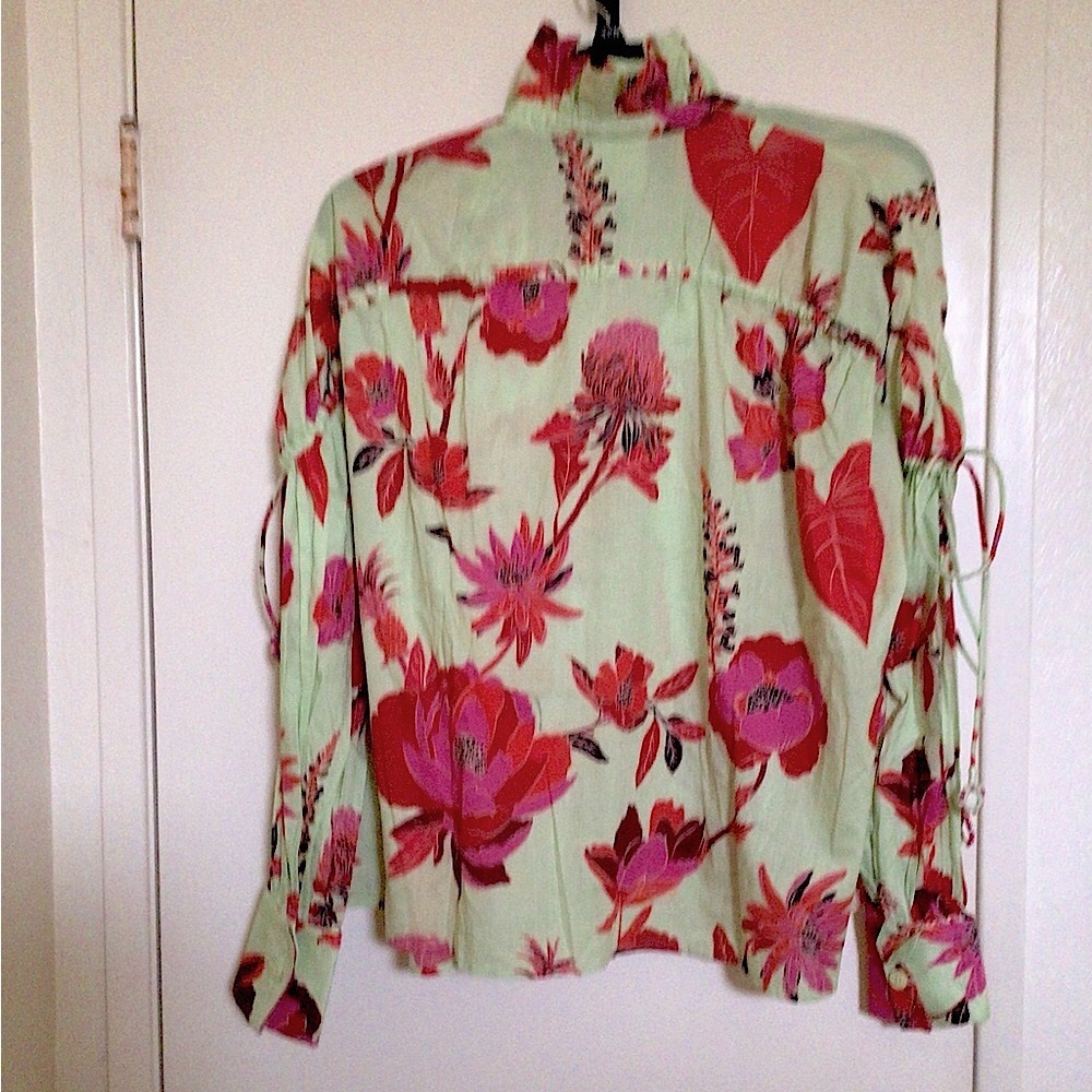 Farm Rio Fresh Garden Blouse - Picture 6 of 12